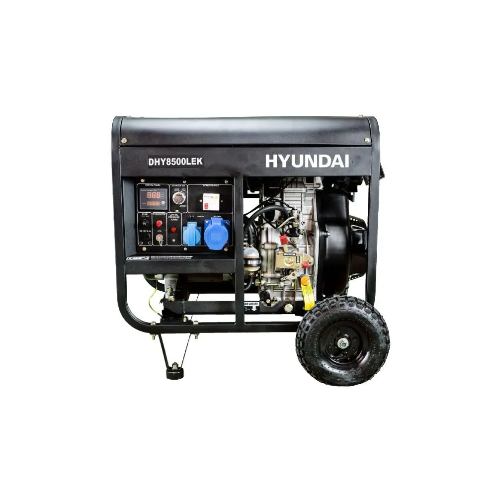 Генератор дизелов монофазен HYUNDAI DHY 8500LEK – 6,5kW (35948156)