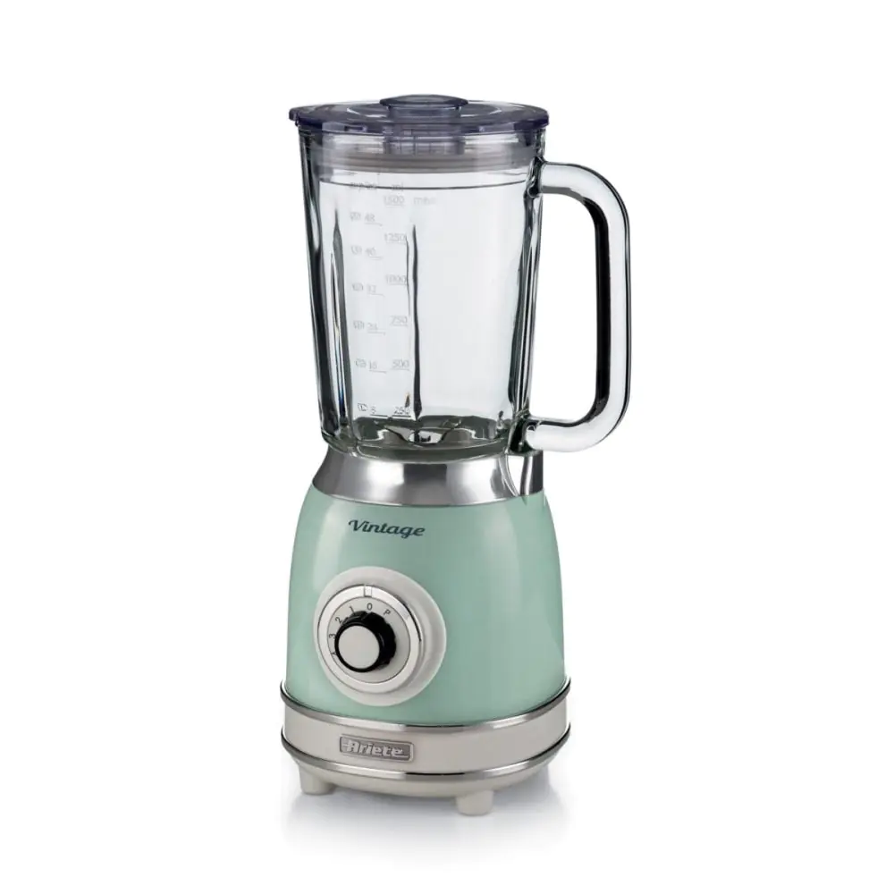 Блендер VINTAGE 2.0 със стъклена кана - Verde, ARIETE 00C058304AR0, (35948431)