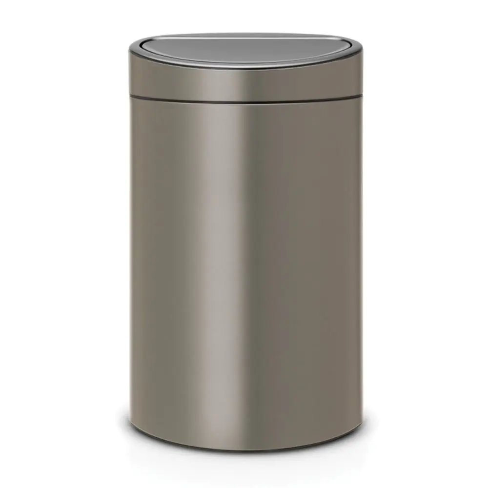 Кош за смет Brabantia Touch Bin New Recycle 10+23L, Platinum, (35948456)