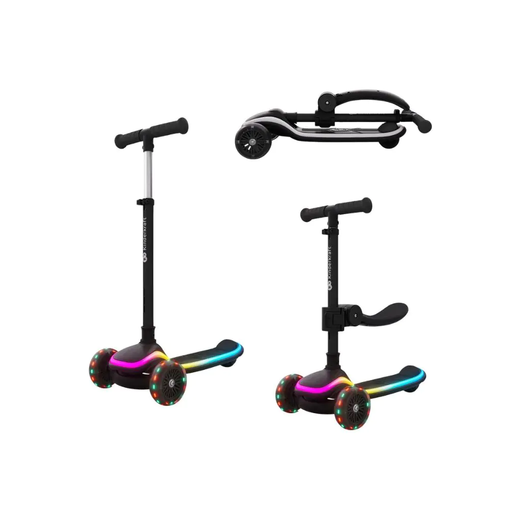 Тротинетка KINDERKRAFT RAKET UP, BLACK, (35949719)