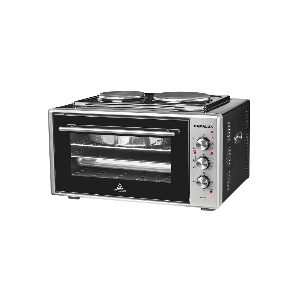 Готварска печка GAMALUX I-28HP-2 к. двойно стъкло- мини, (35950007)
