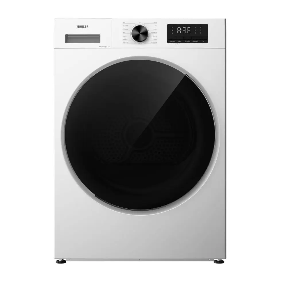 Сушилня Muhler HPD915TWD, 9кг, термопомпа, 5 години, (35950421)