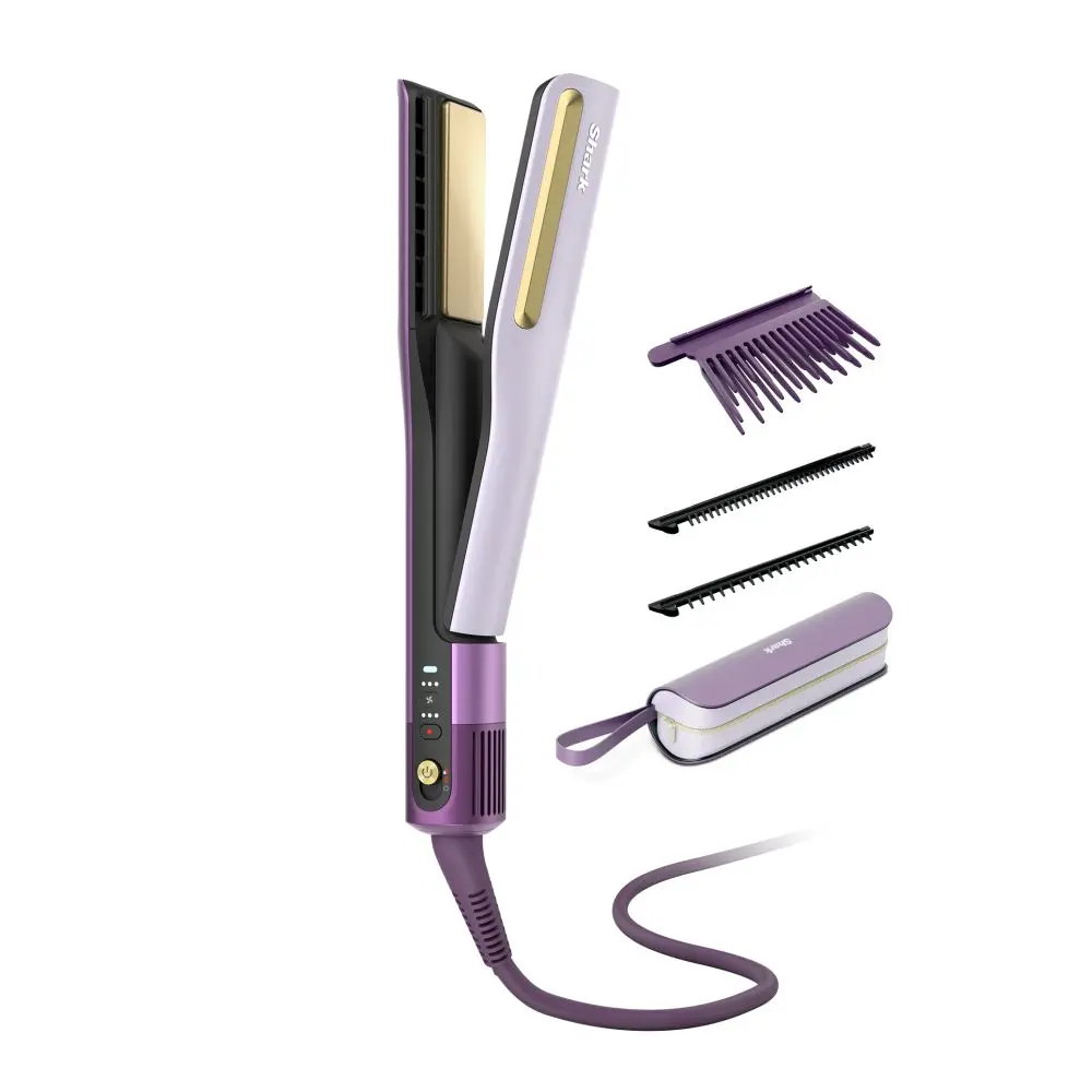 Преса и сешоар за коса Shark SilkiPro Straight HT401EUPU, (35950742)