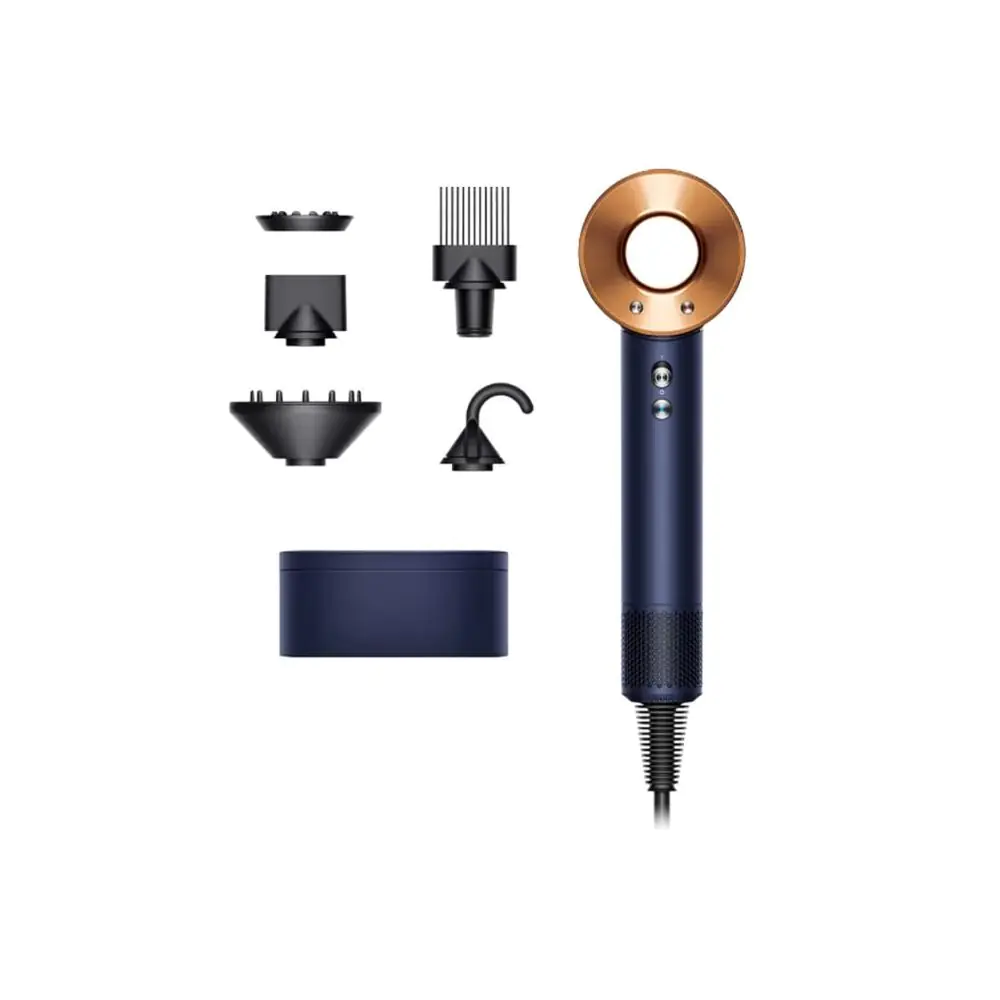 Сешоар Supersonic HD07 Direct, 1600W, 4 степени, Blue/Rich, (19175)