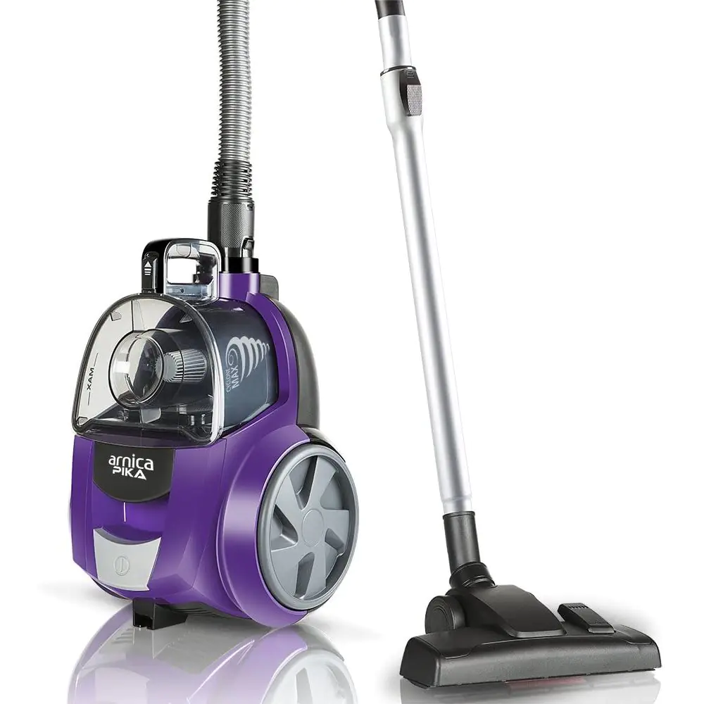 Прахосмукачка циклон ARNICA ET14410 PIKA Purple, HEPA филтър, Лилав