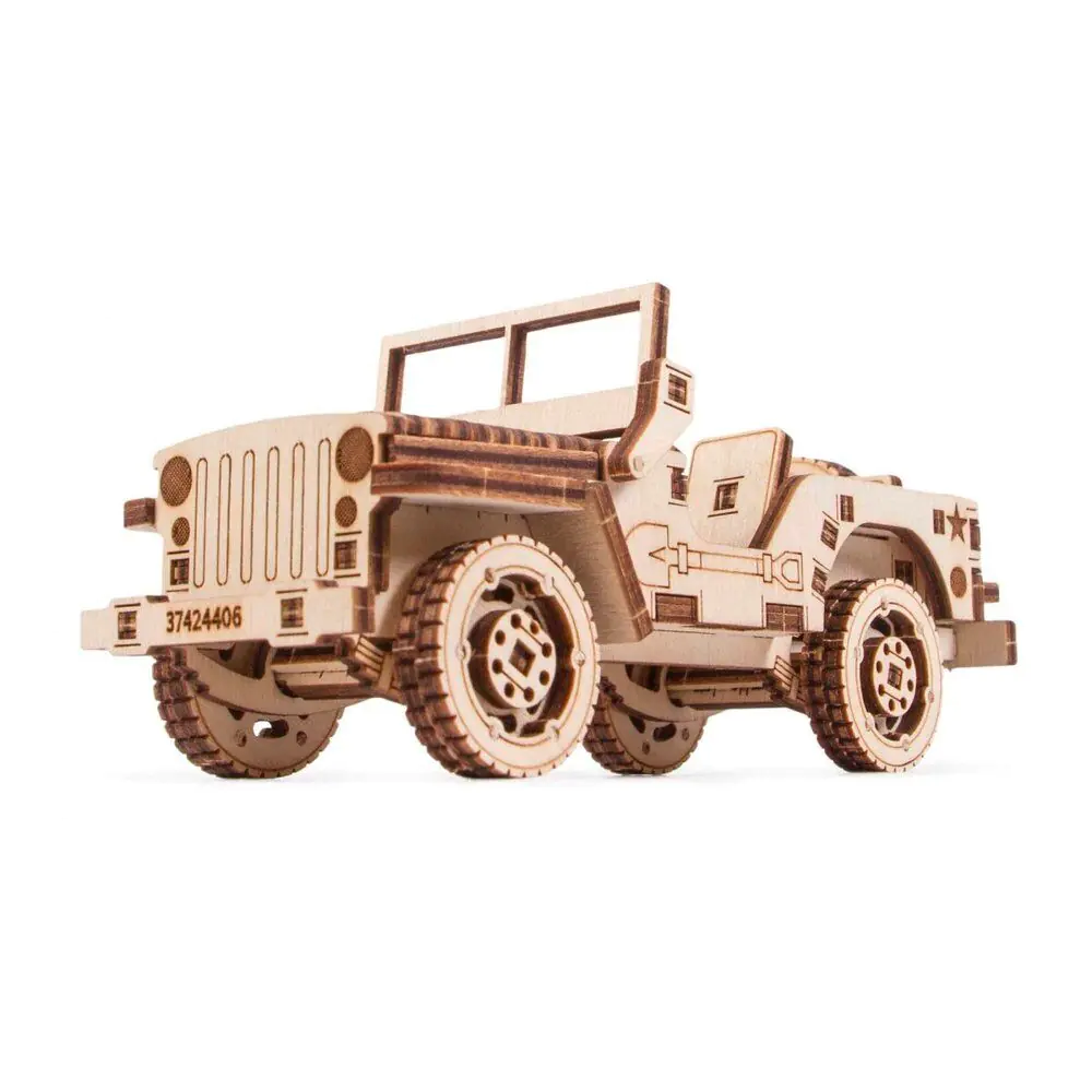 Wood Trick 3D Пъзел Jeep