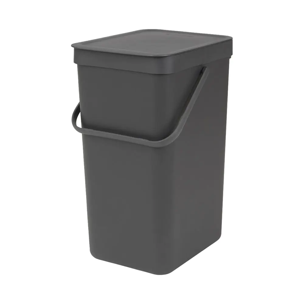 Кош за смет за разделно събиране Brabantia Sort&Go 16L, Grey, (35941065)