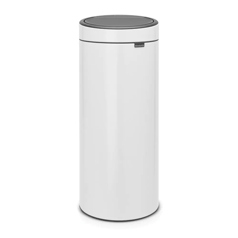Кош за смет Brabantia Touch Bin New 30L, White, (35941139)