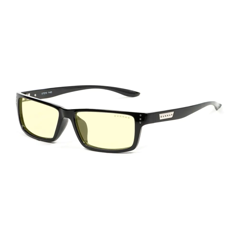 Компютърни очила GUNNAR Riot Onyx, Amber, Черен, (35933910)