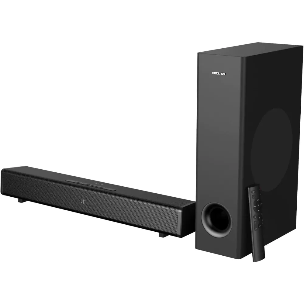 Звукова система 2.1 Creative Stage 360, Bluetooth 5.0, Dolby Atmos, HDMI 2.0, ARC, Черен, (35935934)