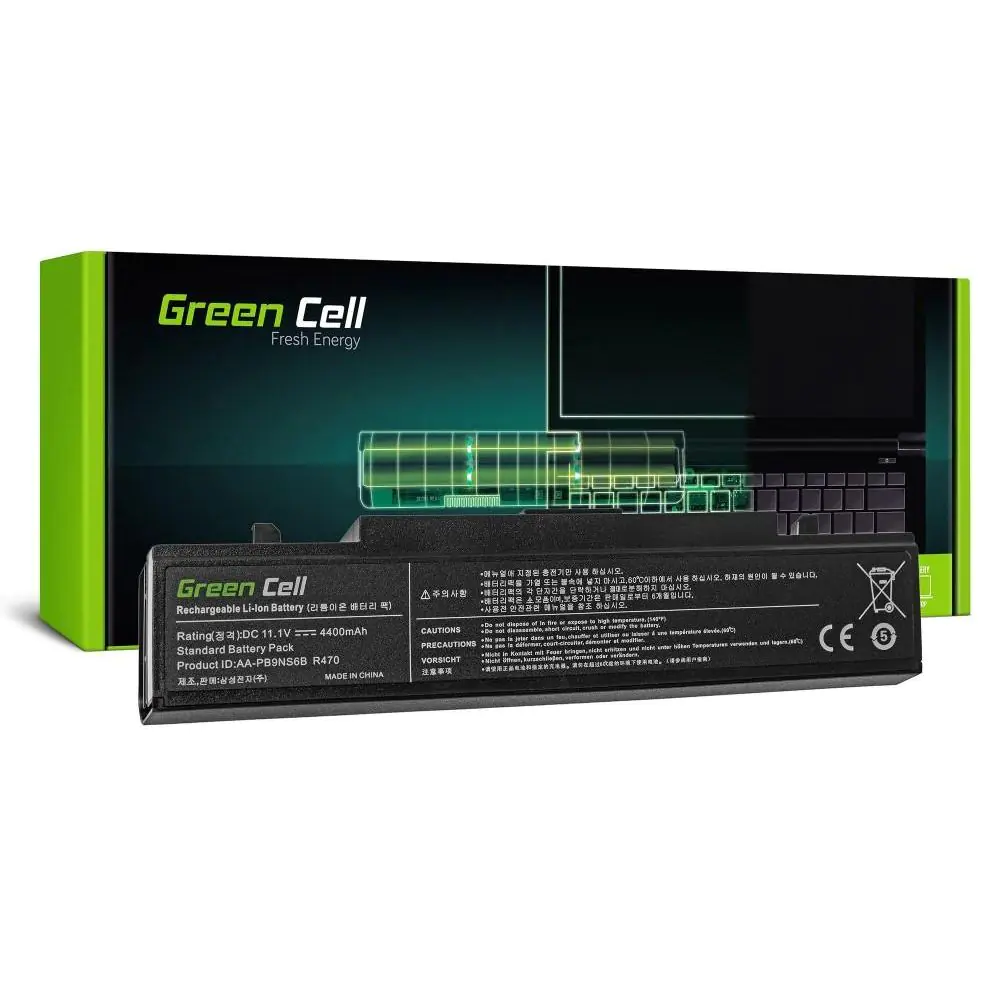 Батерия  за лаптоп GREEN CELL, Samsung PB9NC6B Q318 R710 PB9NC6B, 11.1V, 4400mAh, (35933528)