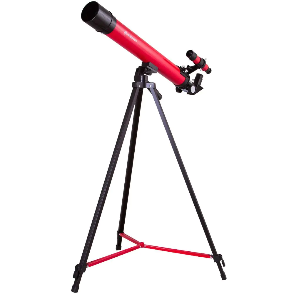 Bresser Junior Space Explorer 45/600 AZ Telescope, red