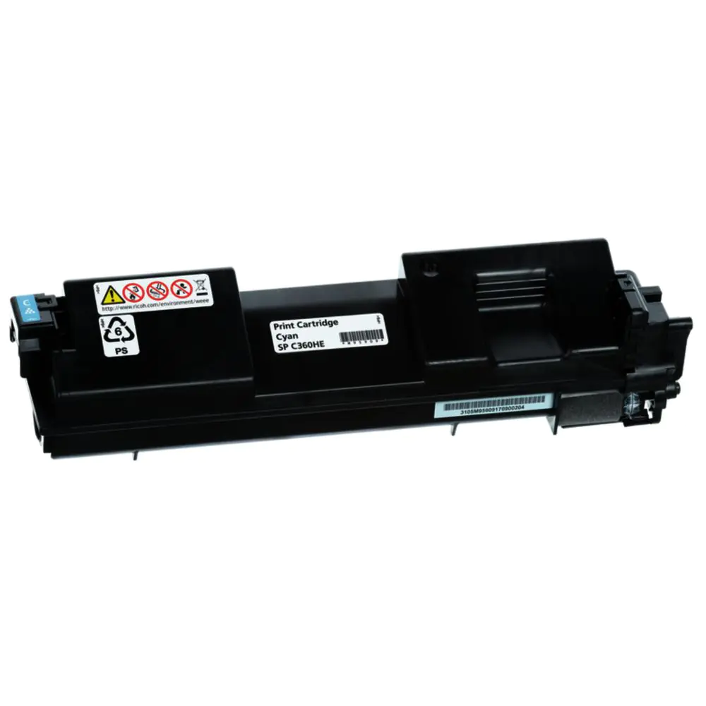 Тонер касета Ricoh SPC360HE, 5000 копия, Cyan, (35934570)