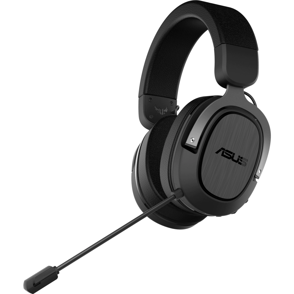Геймърски слушалки ASUS TUF Gaming H3 Wireless, 2.4 GHz, USB-C, 7.1 Surround Sound, (35934729)