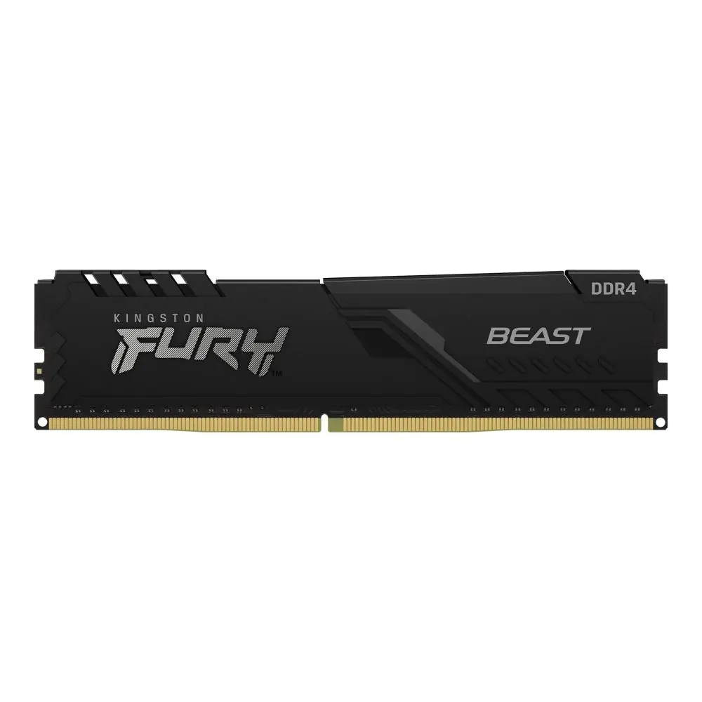 Памет Kingston FURY Beast Black 8GB DDR4 3200MHz KF432C16BB/8, (35934601)