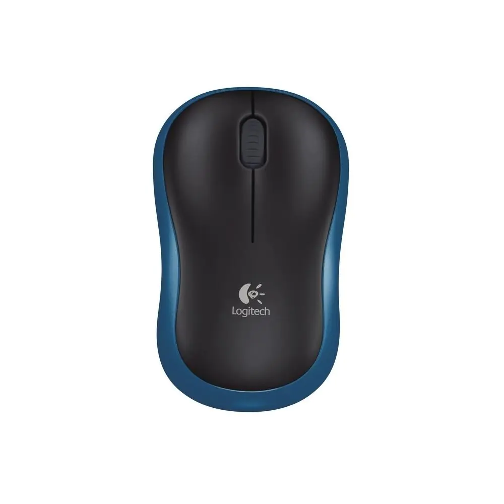 Безжична оптична мишка LOGITECH M185, Синя, USB, (35933124)