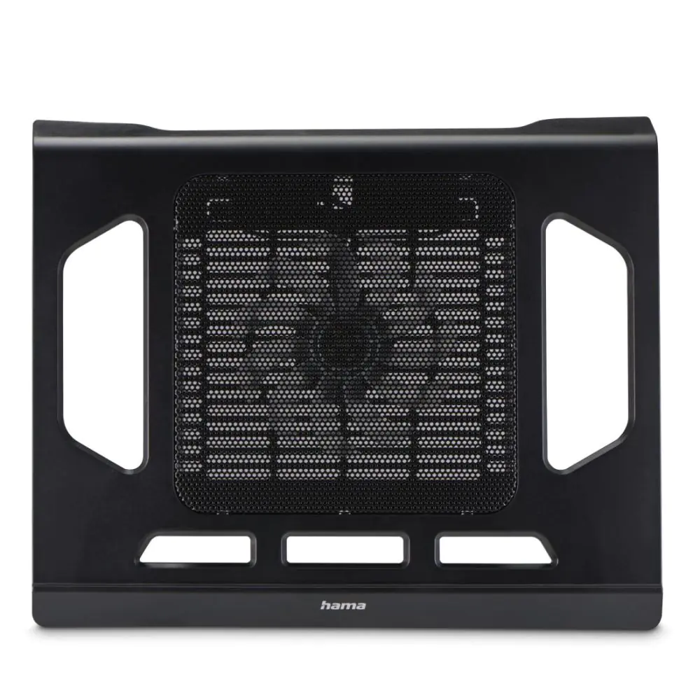Hama охлаждаща поставка за лаптоп Black Edition с вентилатор, USB, (35939879)