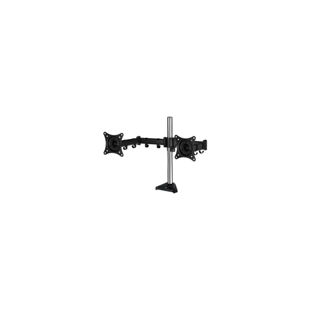 Стойка за 2 монитора за бюро ARCTIC Z2 Pro Gen 3, Регулируема, до 34'/29', 15 кг, 4 x USB3.0, Черна, (35933467)