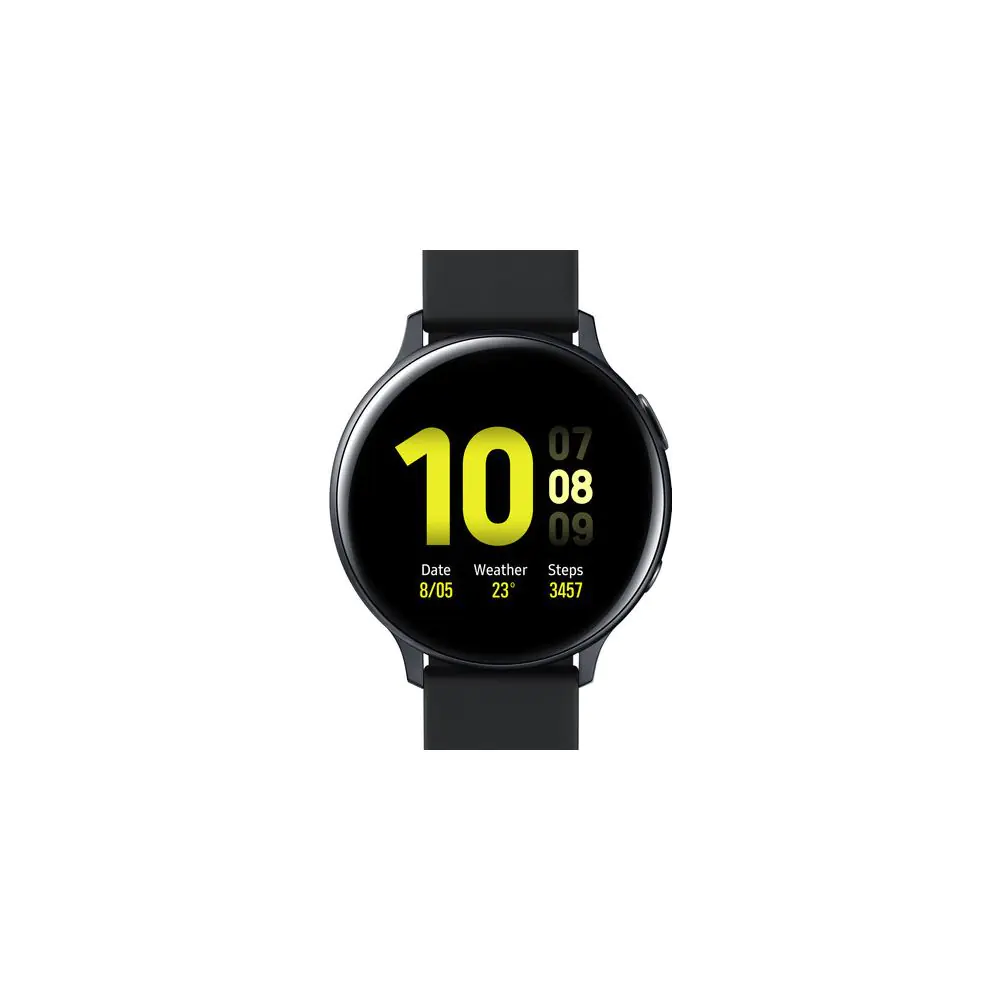 Смарт часовник SAMSUNG GALAXY WATCH ACTIVE2 ALUMINUM AQUA BLACK 44MM R820 (WI-FI)