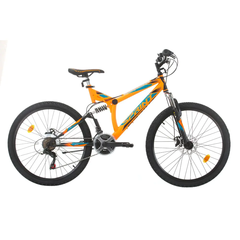 Велосипед Sprint ELEMENT DB 26", Планински велосипед FULL SUSPENSION,