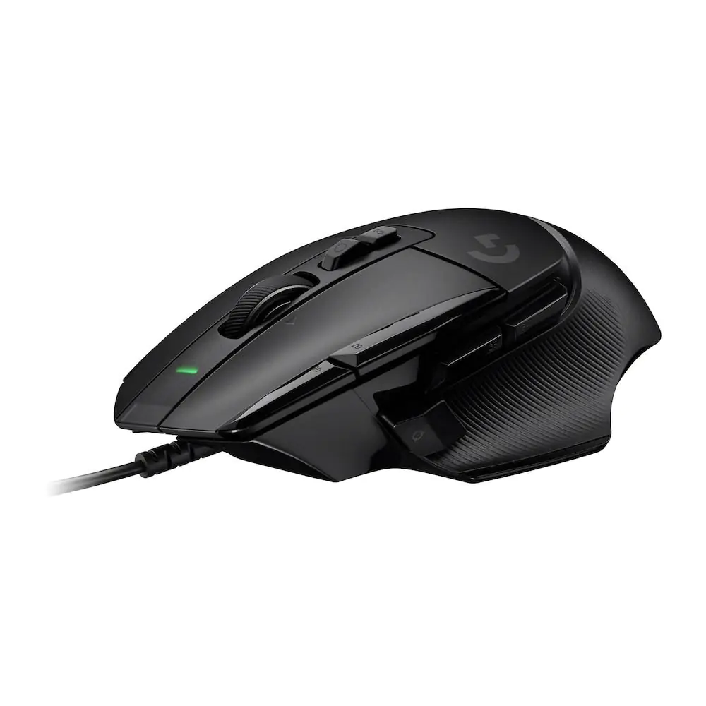 Геймърска мишка Logitech, G502 X, Оптична,  Жична, USB, Черна, (35935481)