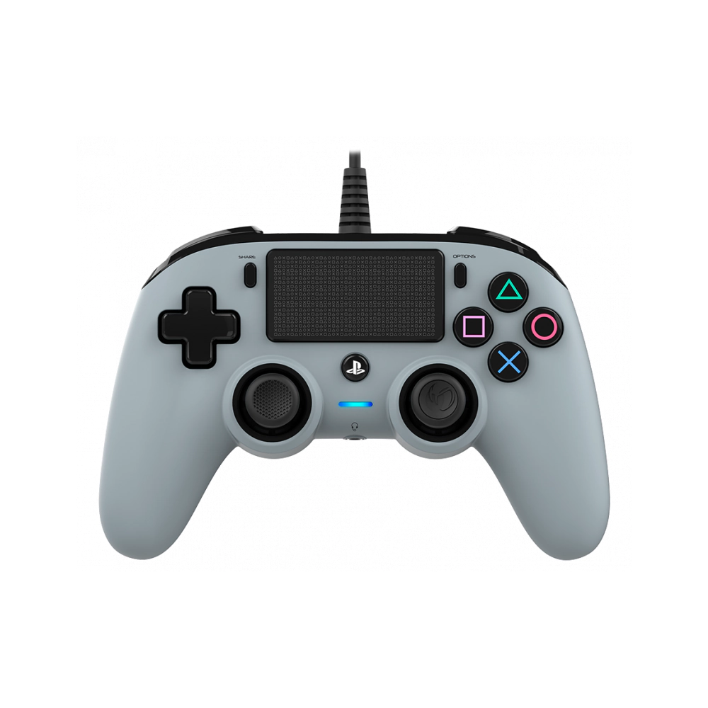 Жичен геймпад Nacon Wired Compact Controller, Сребърен, (35933938)