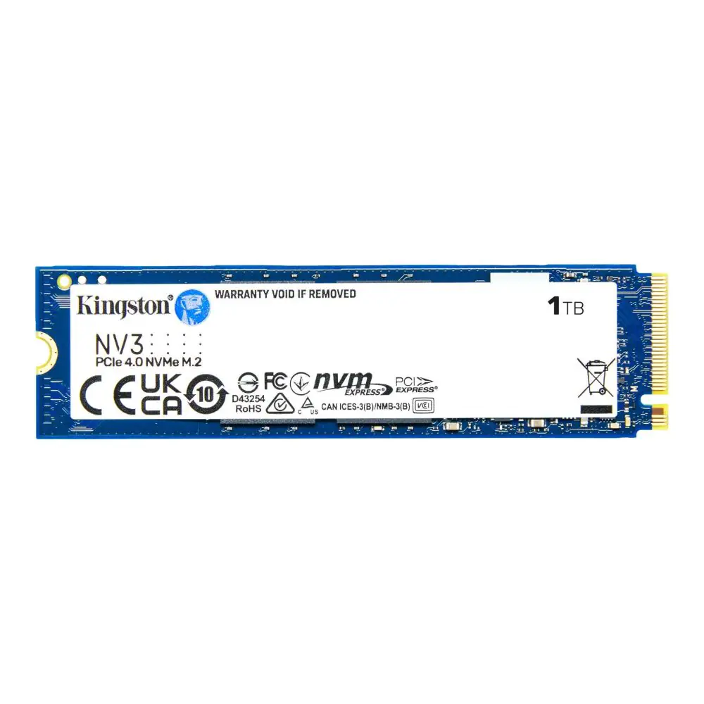 SSD KINGSTON NV3 M.2-2280 PCIe 4.0 NVMe 1000GB, (35938289)