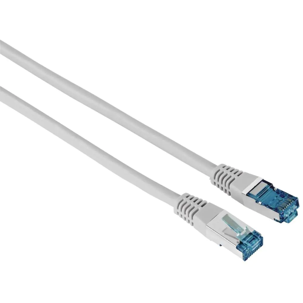 Мрежов пач кабел HAMA F/UTP, CAT 6, RJ-45 - RJ-45, 1Gbit/s, 5.0 m, Сив, Булк, (35934562)
