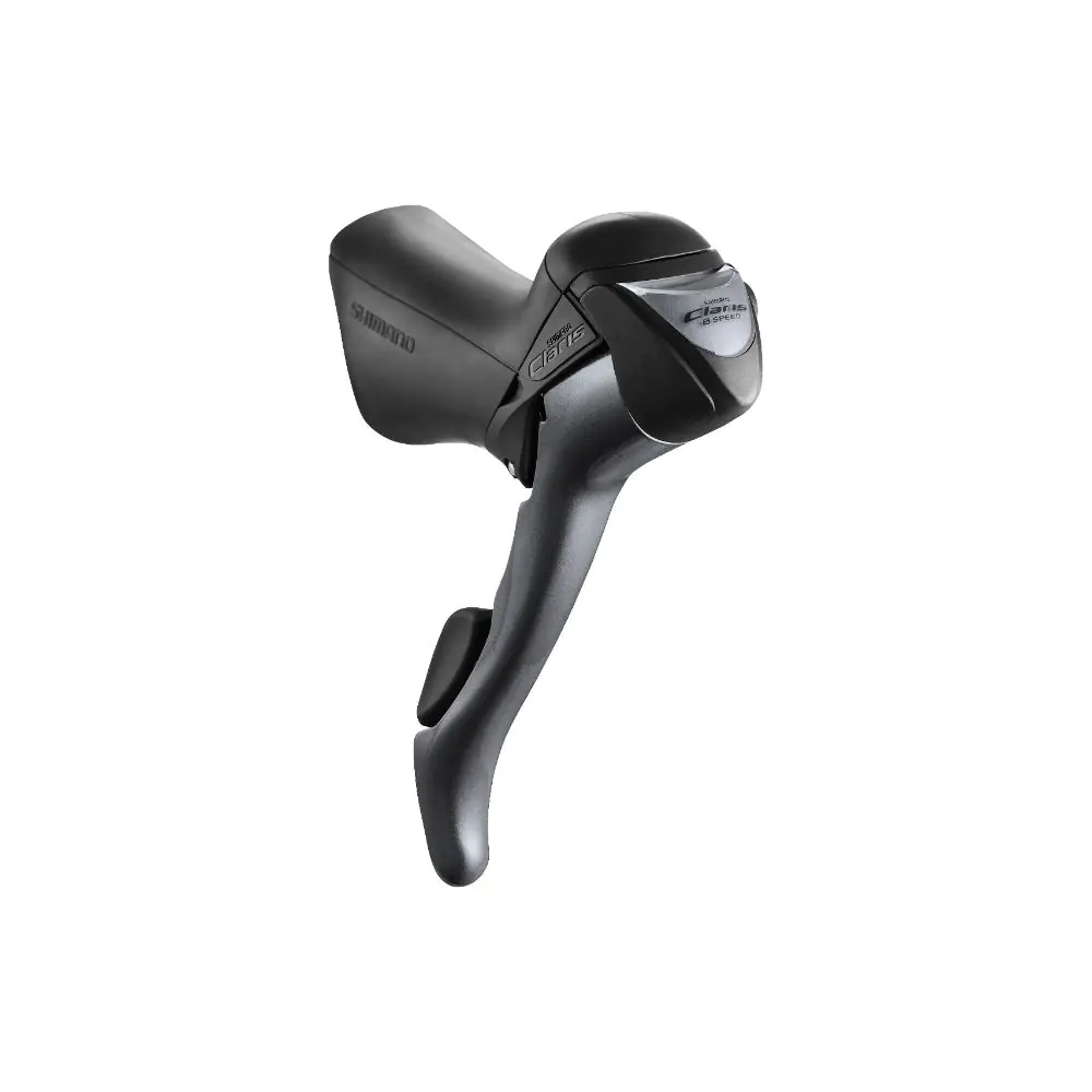 Компонент за велосипед Shimano, (AST2400R220IX), SHIFT/BRAKE LEVER, ST-2400-R, CLARIS RIGHT 8-SPEED, 2200MM, W/ OPTICAL GEAR DISPLAY, W/O (OUTER, OUTER STOPPER, CABLE GUIDE) Команди Команди - десни, 18082
