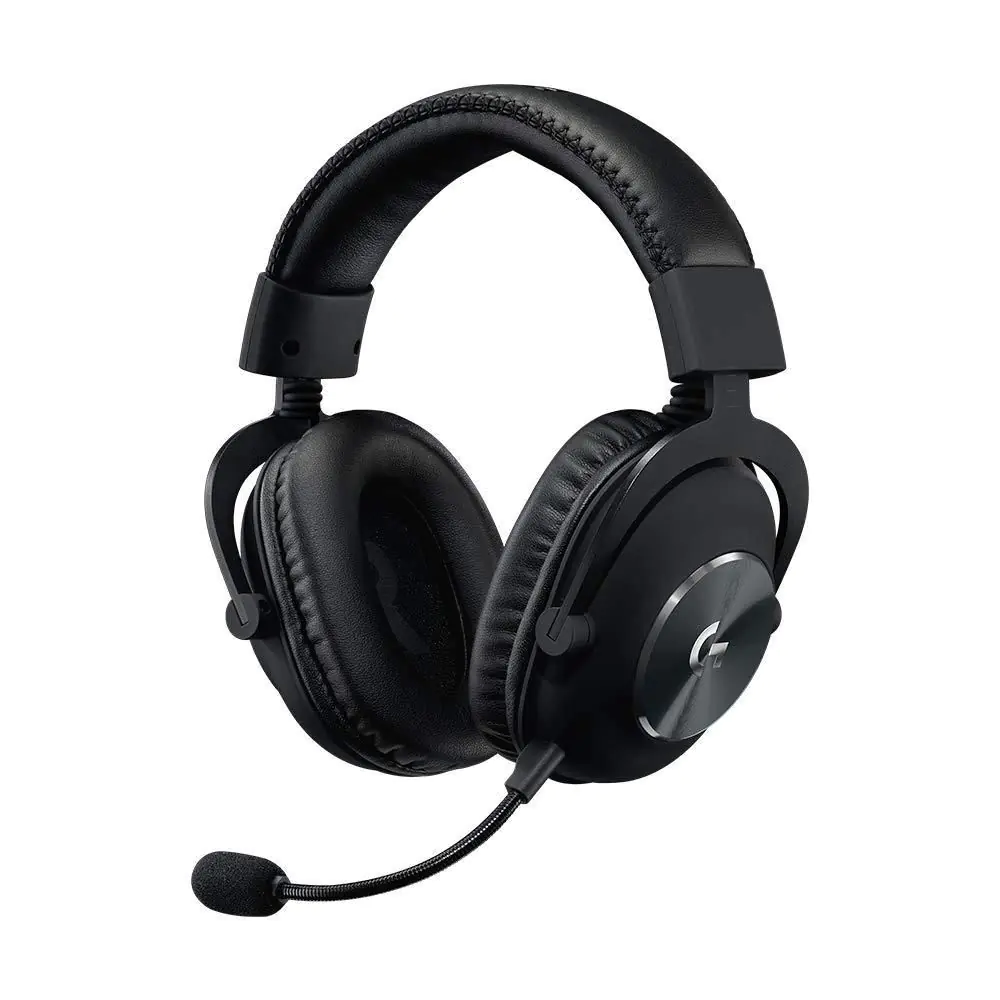 Бъндъл Геймърски слушалки Logitech PRO X + Поставка за слушалки, (35938397)