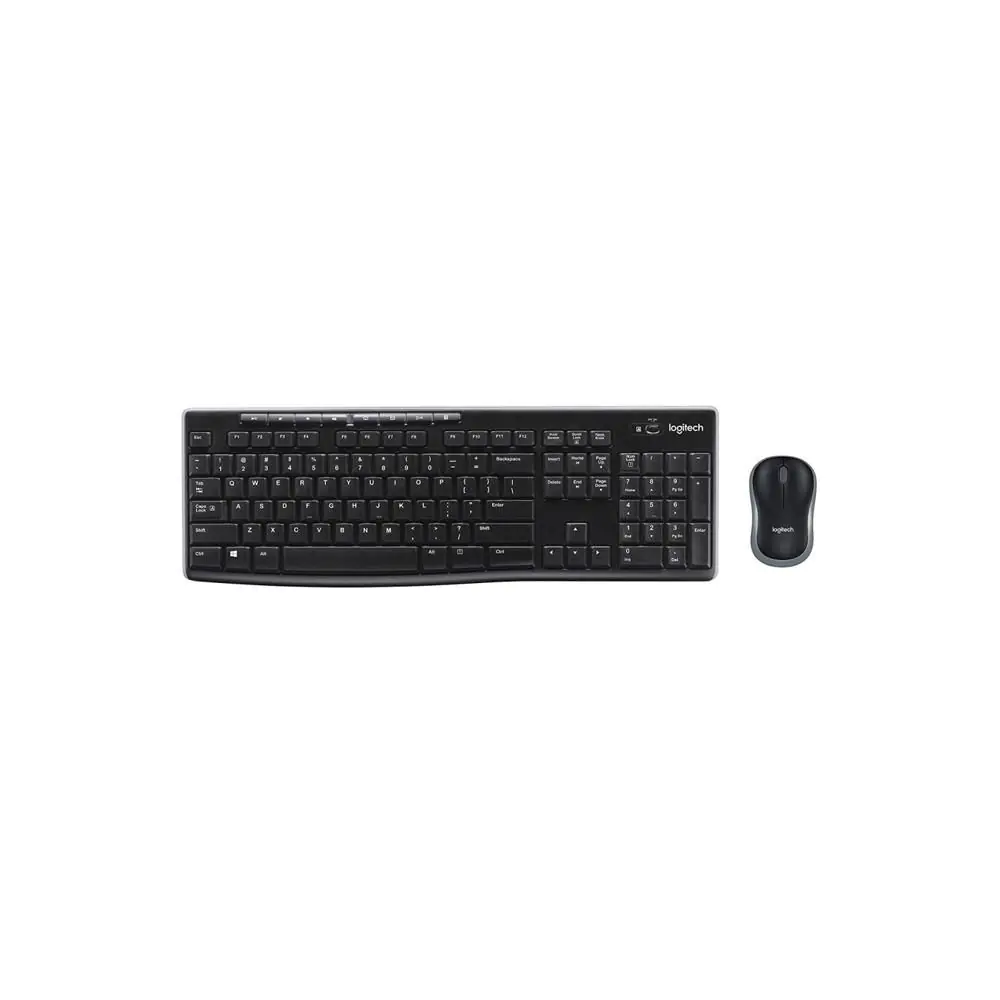 Kомплект безжични клавиатура с мишка Logitech MK270, (35935657)