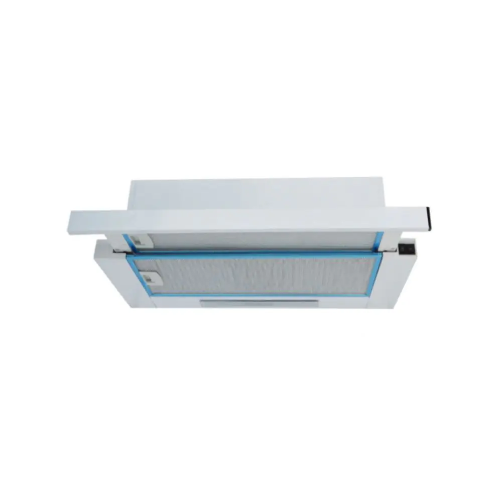 Абсорбатор за вграждане Hausberg HB-1280, Телескопичен, 350 м3/ч, 95W, 60 см, Бял/инокс, (9999HB1280)