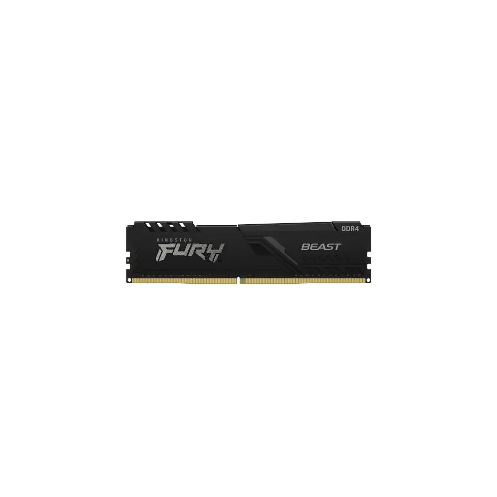 Памет Kingston FURY Beast Black 8GB DDR4 PC4-28800 3600MHz CL17 KF436C17BB/8, (35934620)