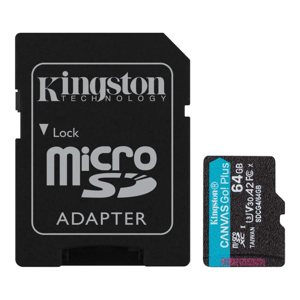 Карта памет Kingston Canvas Go! Plus Gen4 microSDXC 64GB, (35939632)