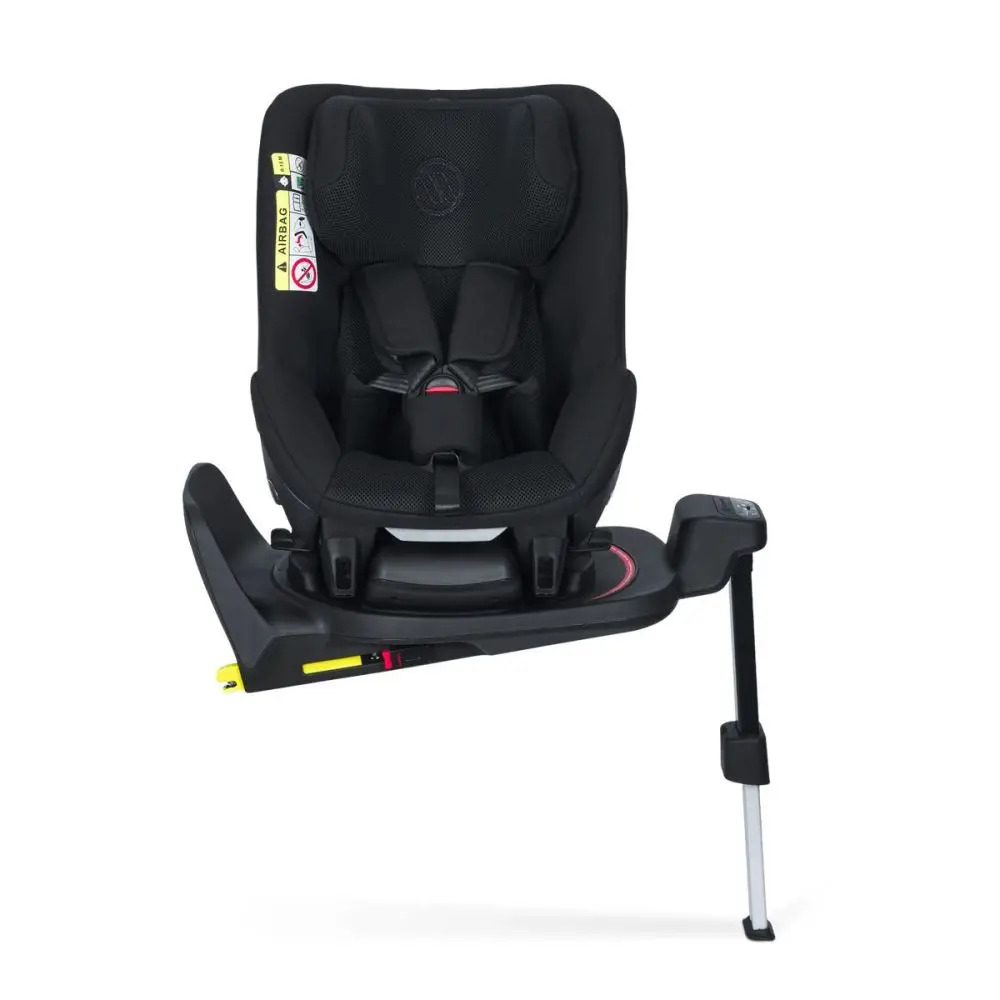 Столче за кола AVIONAUT AEROFIX AIRFLOW AF.03, BLACK, Isofix база IQ ORBIT, (35950477)