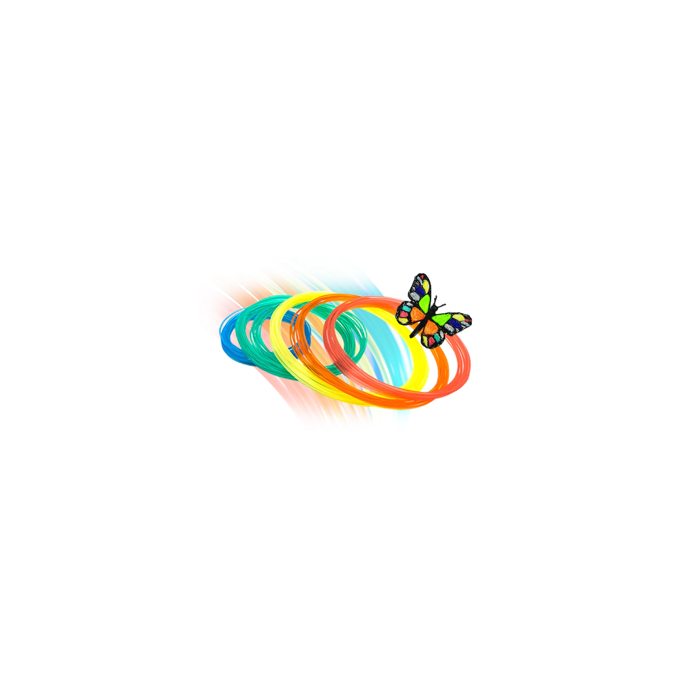 Консуматив за 3D писалка PEN 1.0 PLA 6 цвята x 2m, (35932905)