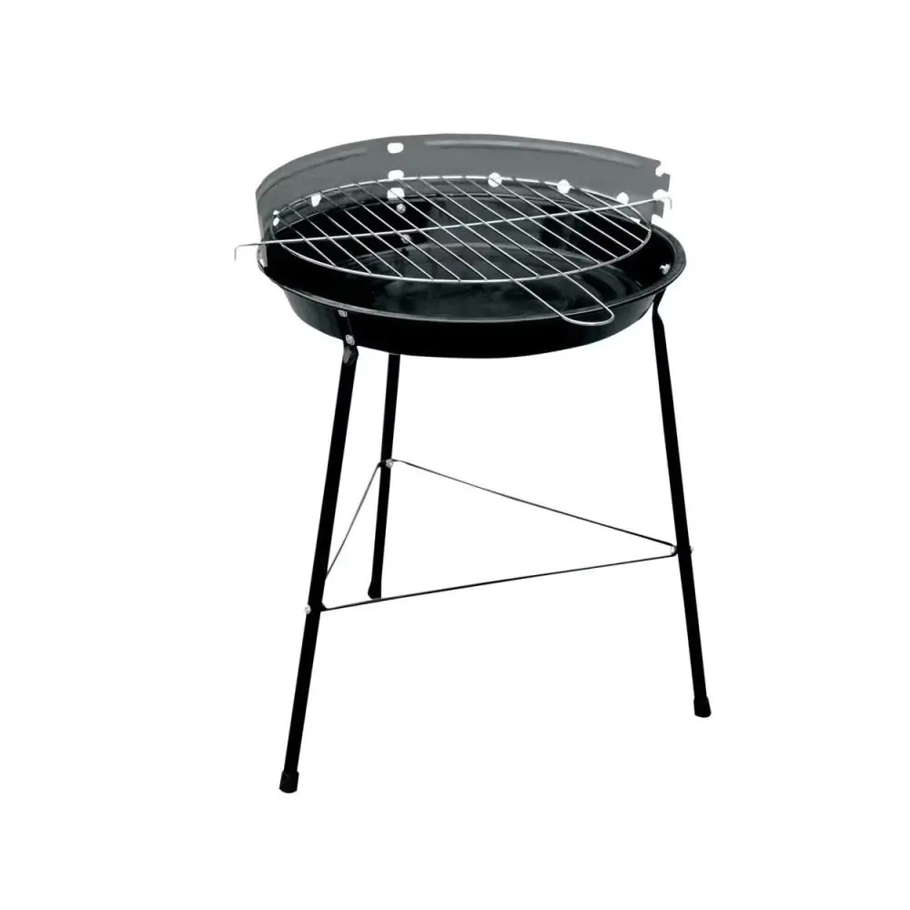 Барбекю на дървени въглища MasterGrill MG930, 32 см диаметър, Метал, Черен, (17617)