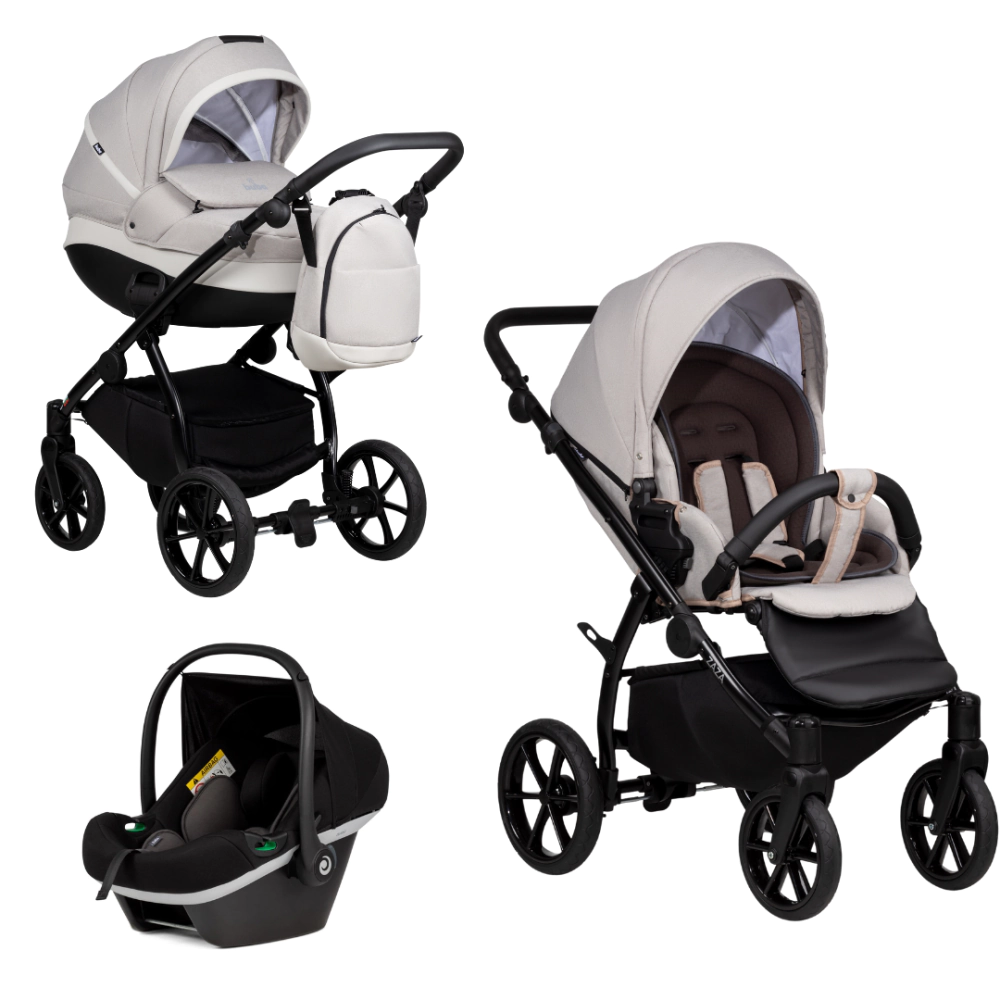 Бебешка количка Buba Zaza 3в1, 229 Cream, (14947)