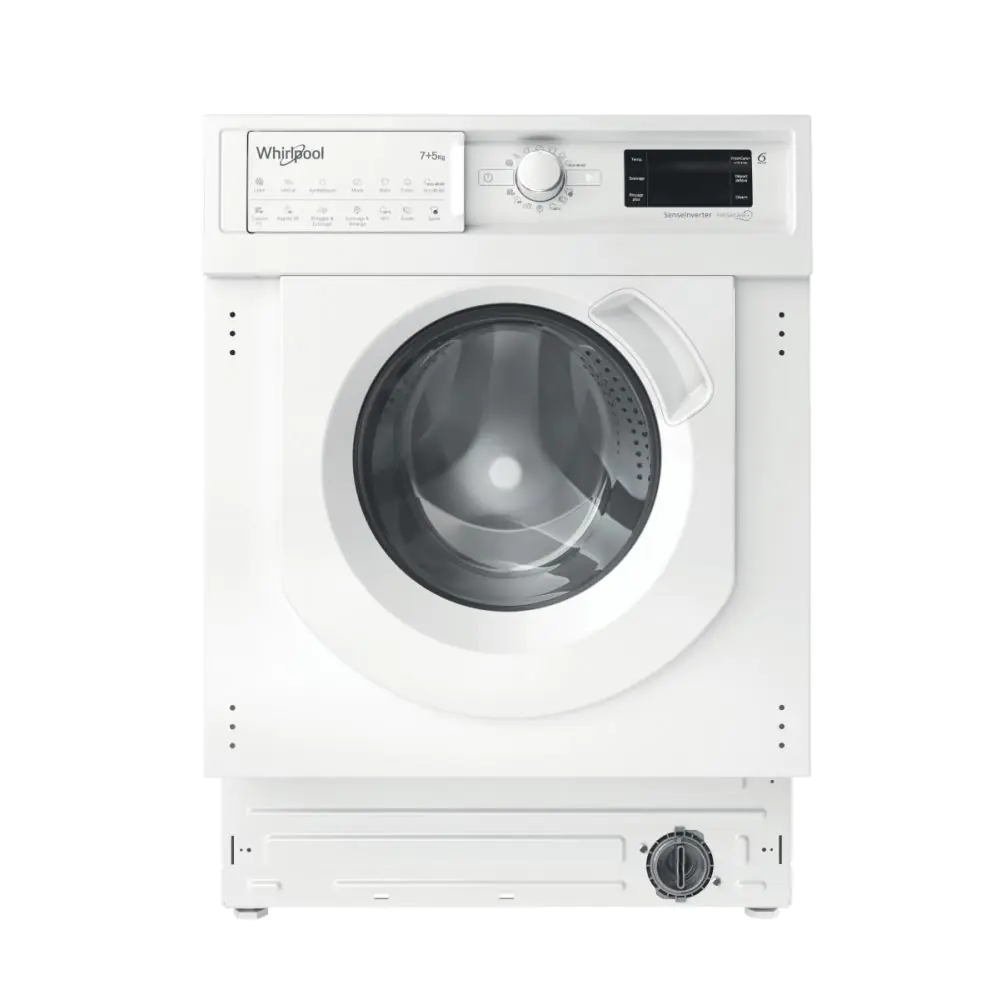 Пералня със Сушилня за вграждане Whirlpool BI WDWG 751482 EU N, (35931487)