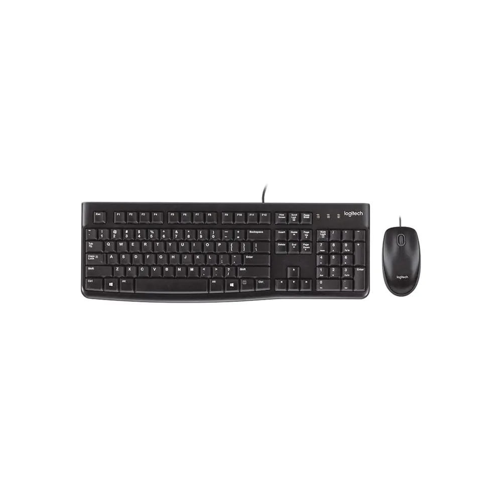 Kомплект клавиатура с мишка Logitech MK120 US-Layout - Черна, (35939972)