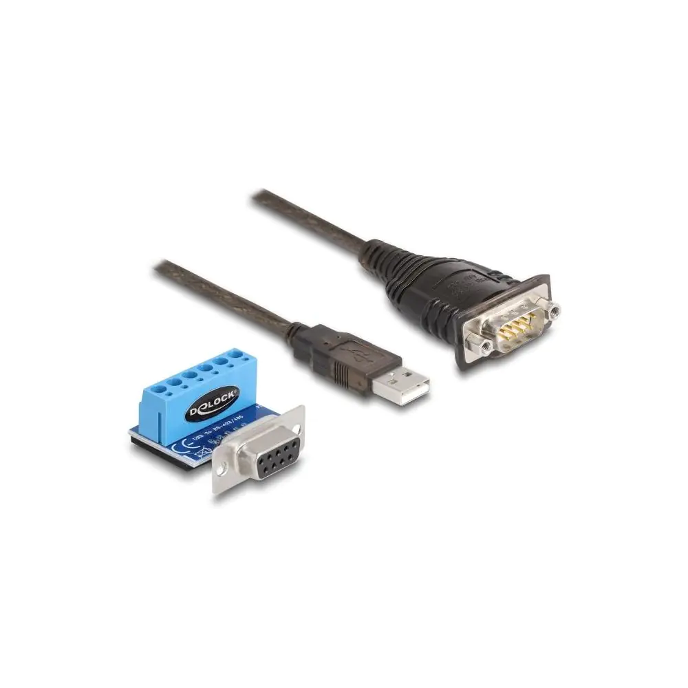 Адаптер Delock USB 2.0 към Serial RS-422/485, (35937533)