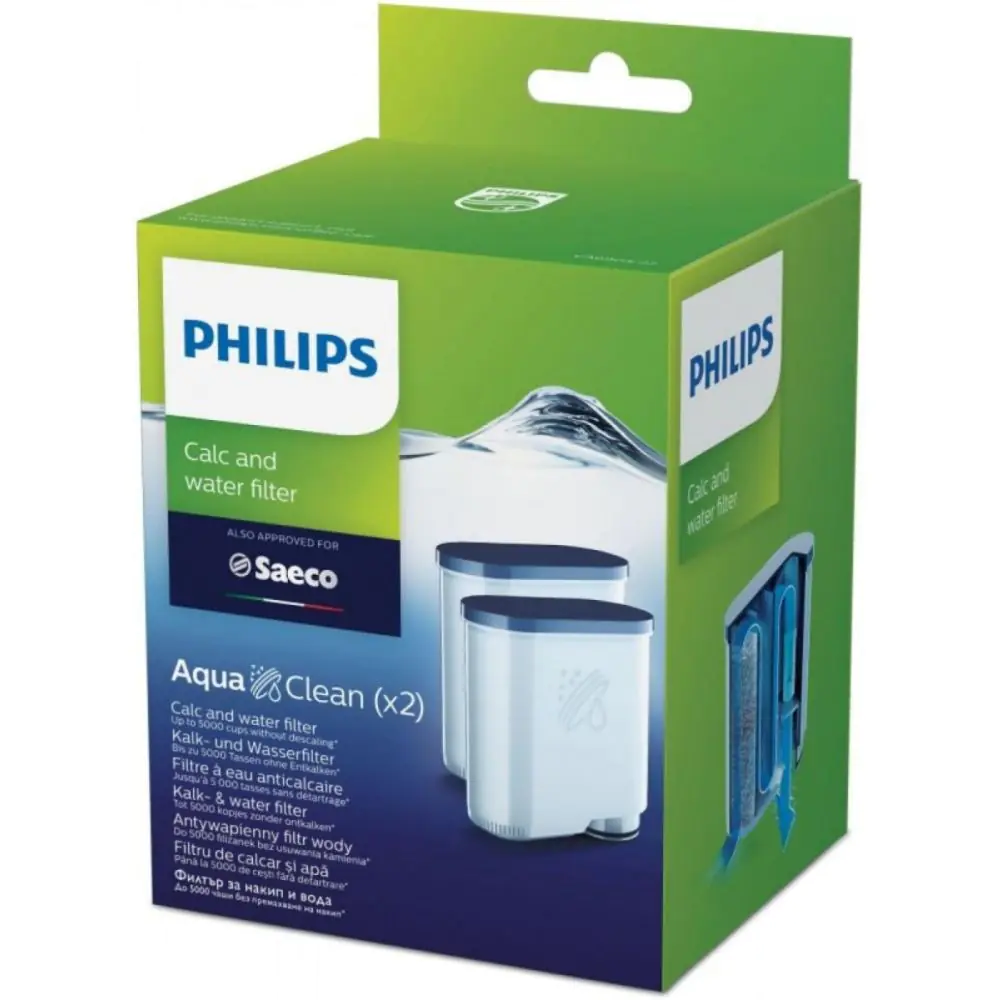 Филтър за кафеавтомат Philips CA6903/22 комплект 2 бр Calc and Water, (35945520)