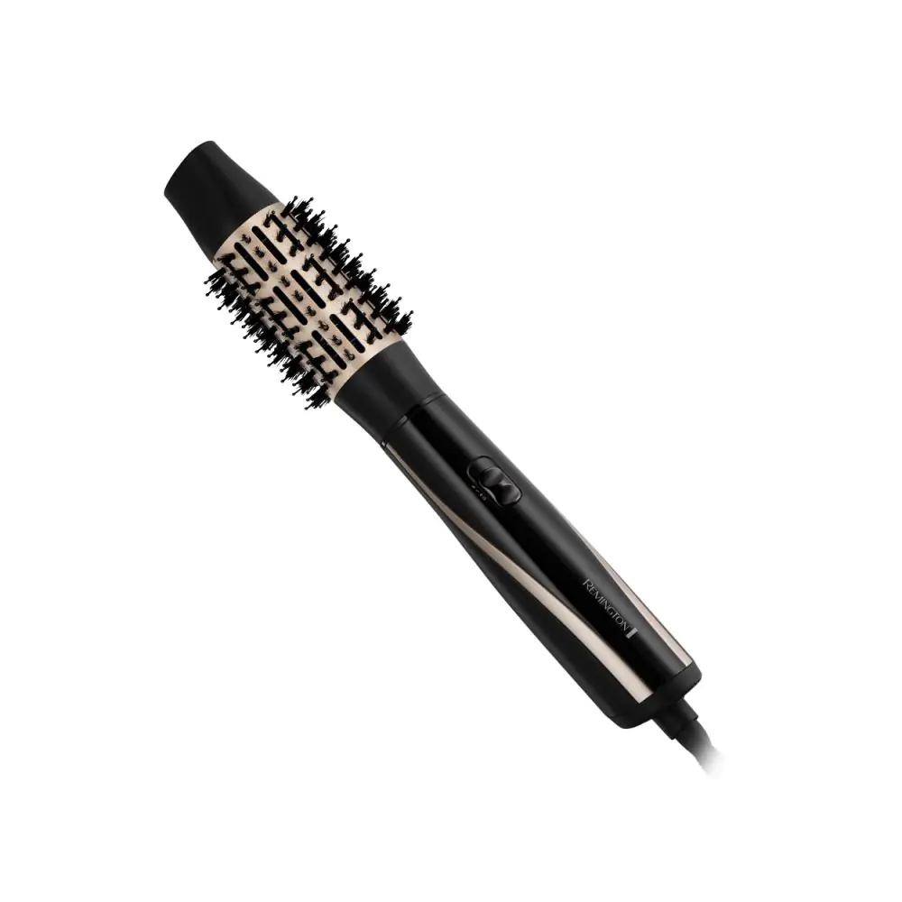 Четка за сушене и стилизиране Remington Blow Dry and Style AS7700, 1200W, Керамично покритие, Cool Shot, 6 приставки, Черен/Бежов, (35922730)
