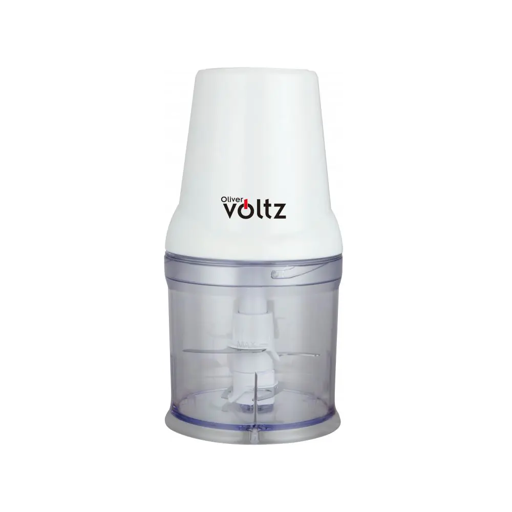 Чопър Oliver Voltz OV51111C, 400 W, 500 ml, Двоен нож, Бял, (35940323)