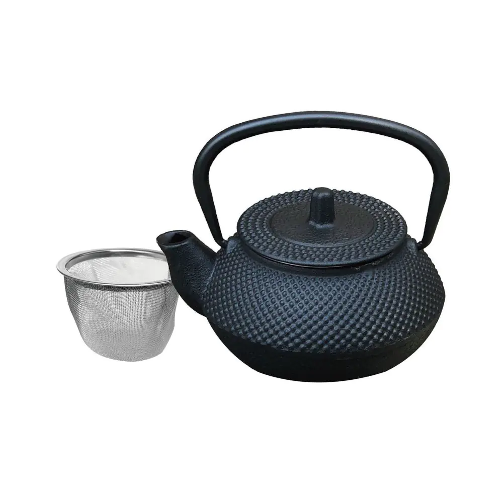 Чугунен чайник Kinghoff KH 1817, 300 ml, Филтър, Индукция, Черен, (17835)