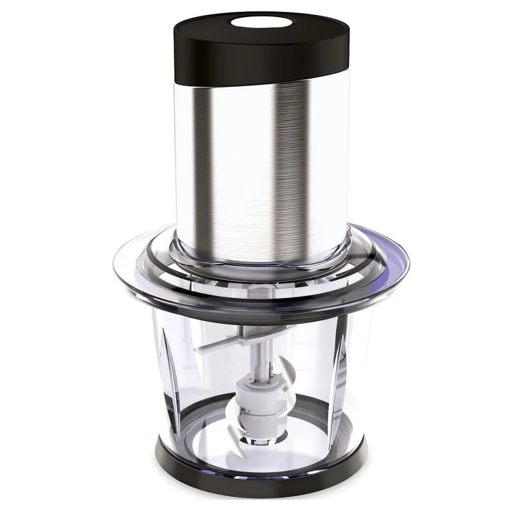 Чопър ELITE CH-1235, 300W, Стъклена купа 1.2 л, Инокс, (21267)