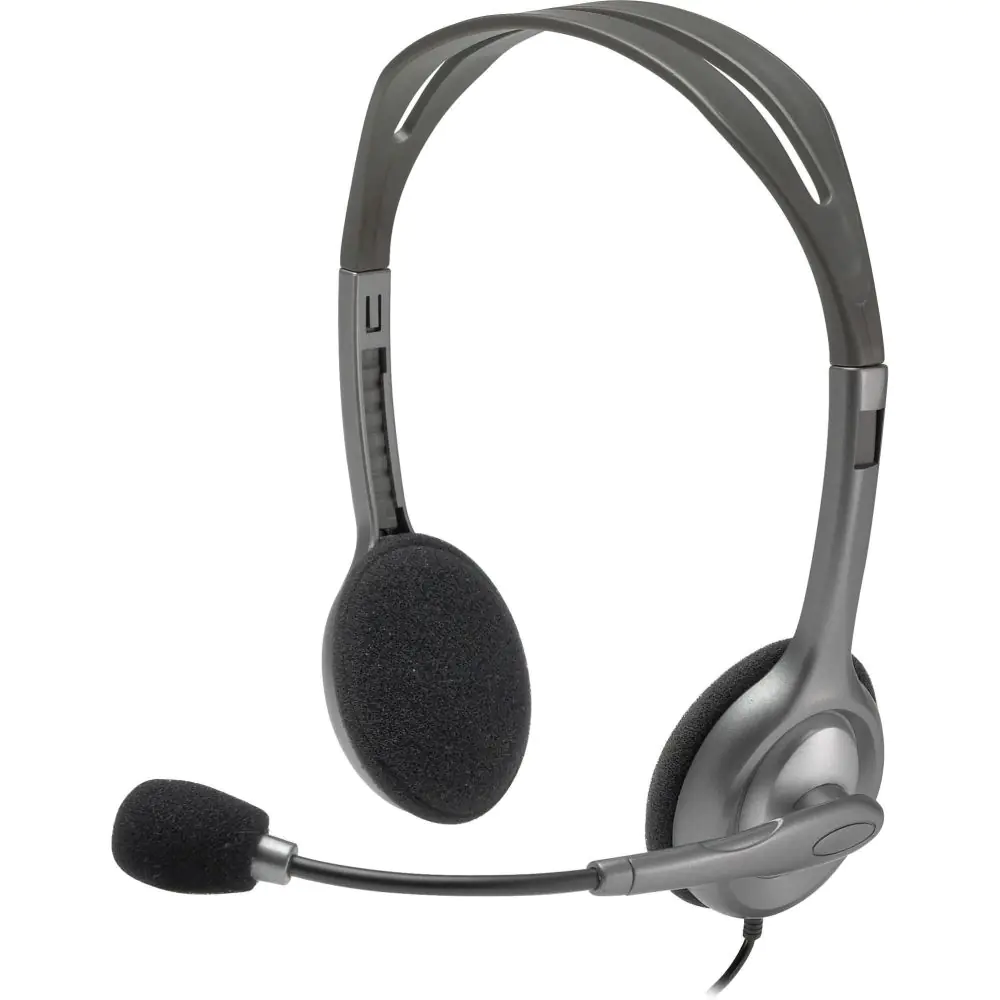 Стерео Слушалки с микрофон Logitech H110, (35936056)