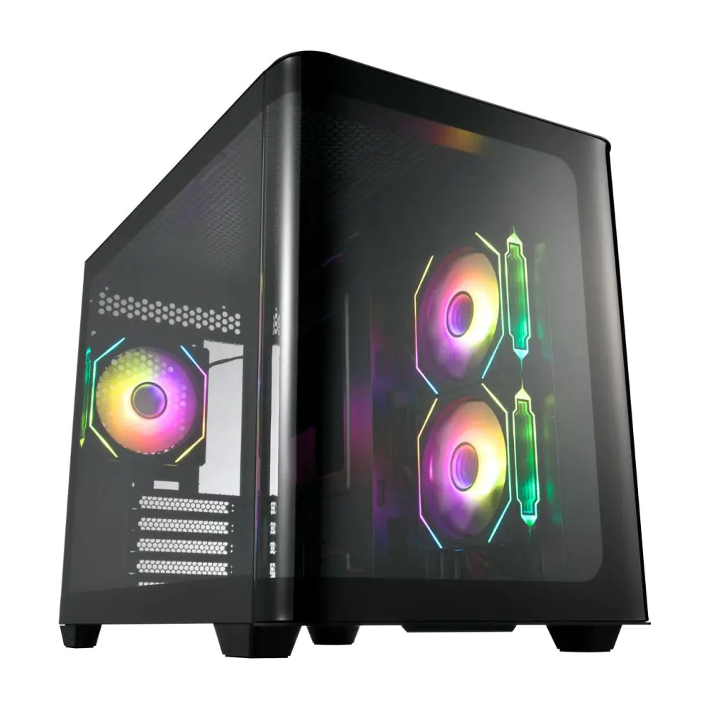 Кутия FSP S380-BA ARGB - Mid-Tower, (35938967)
