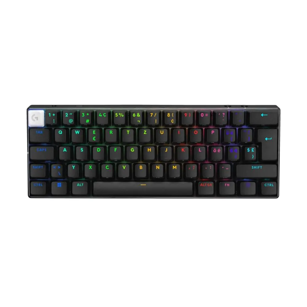 Геймърска клавиатура Logitech Pro X 60 Tactile black, (35937782)