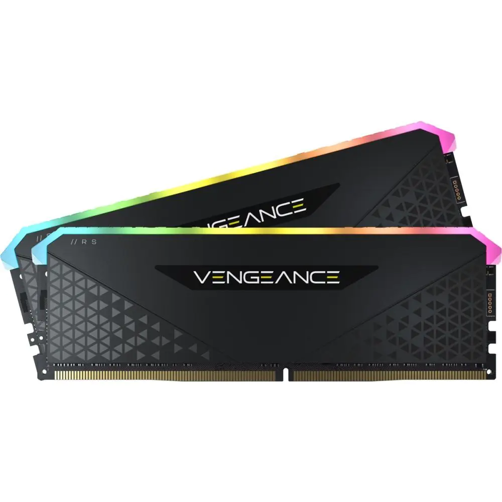 Памет Corsair Vengeance RS RGB Black 16GB(2x8GB) DDR4 3200MHz CMG16GX4M2E3200C16, (35934860)